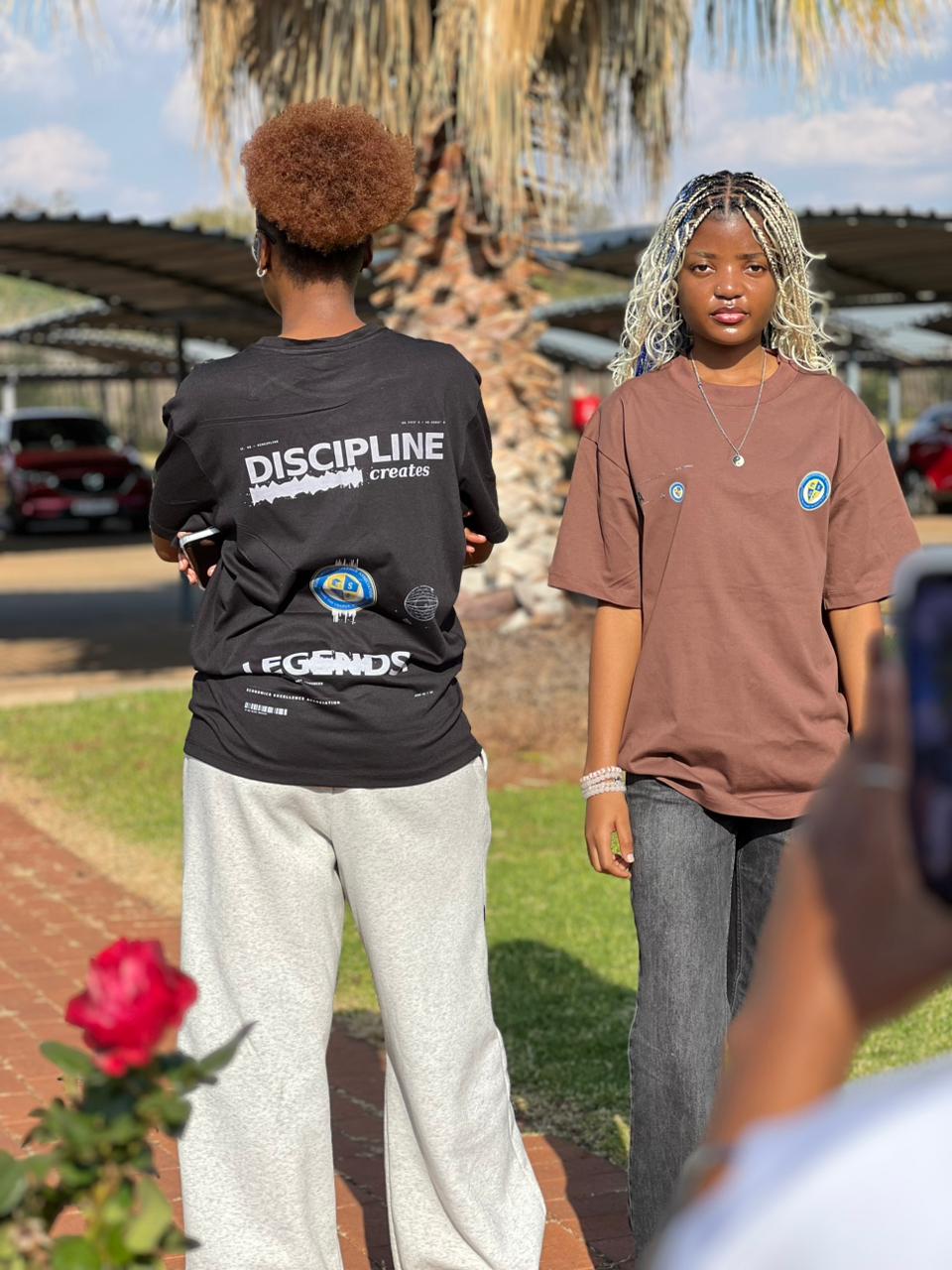 EEA member wearing EEA Series 01 merchandise