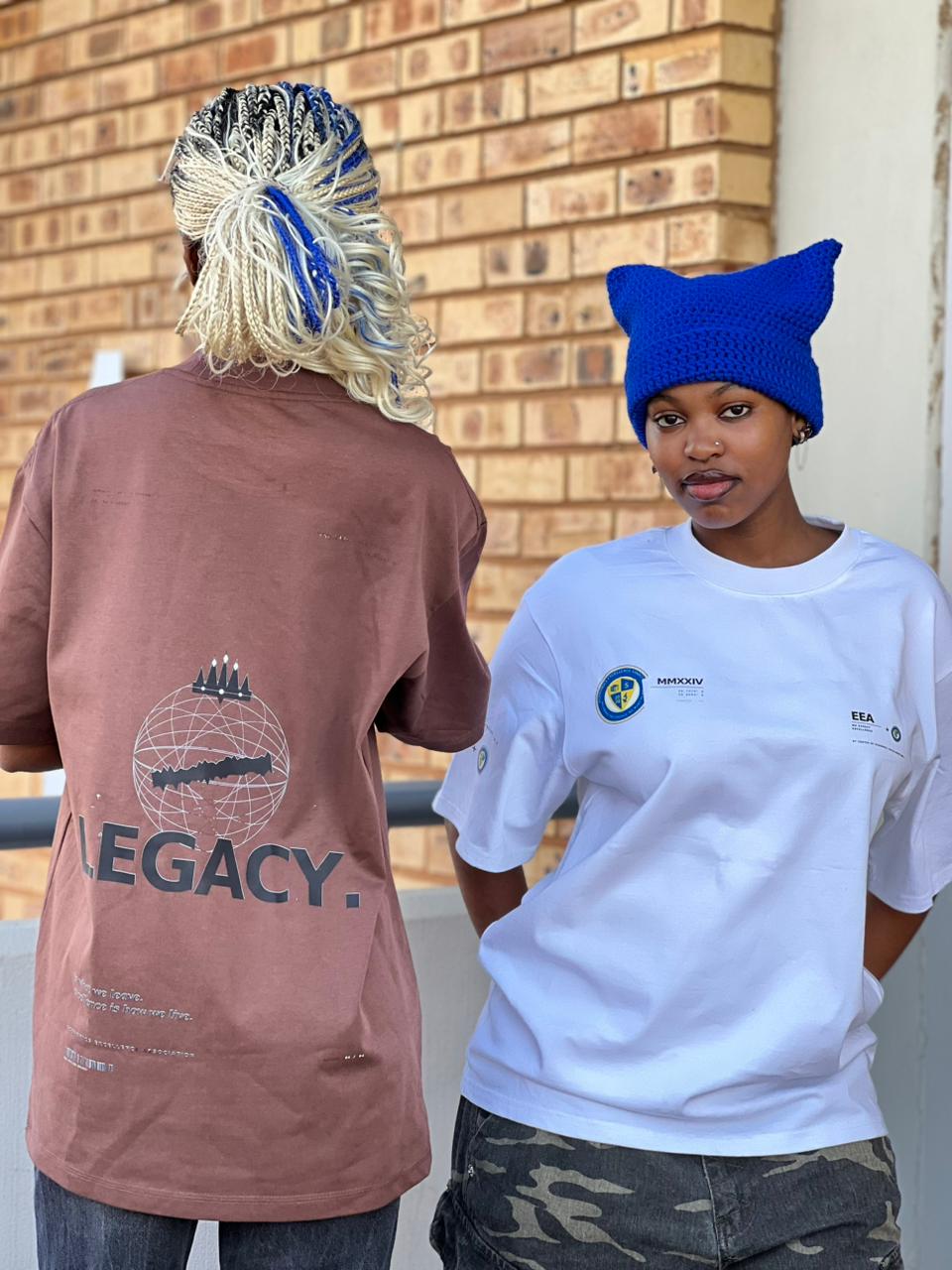 EEA member wearing EEA Series 01 merchandise