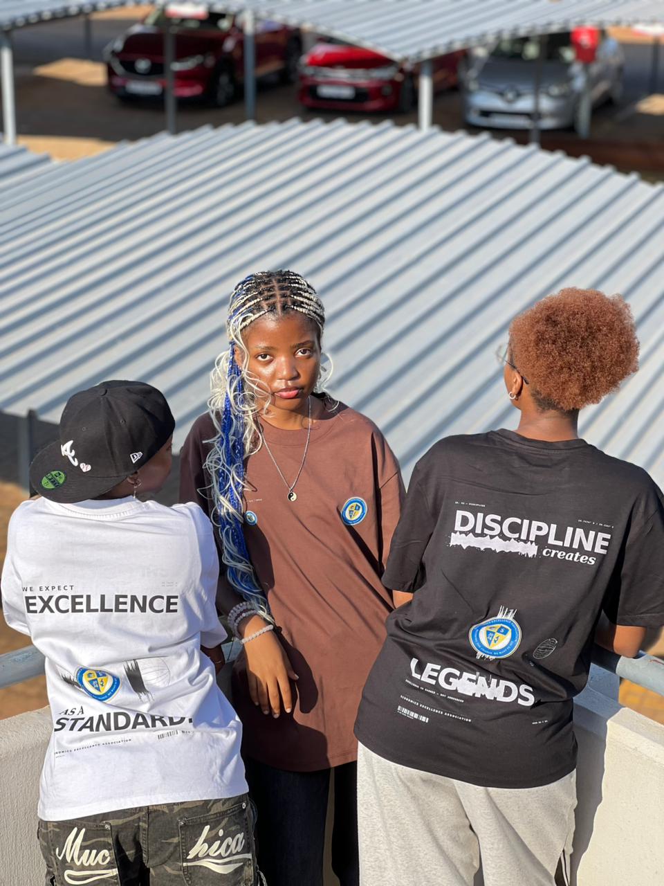 EEA member wearing EEA Series 01 merchandise